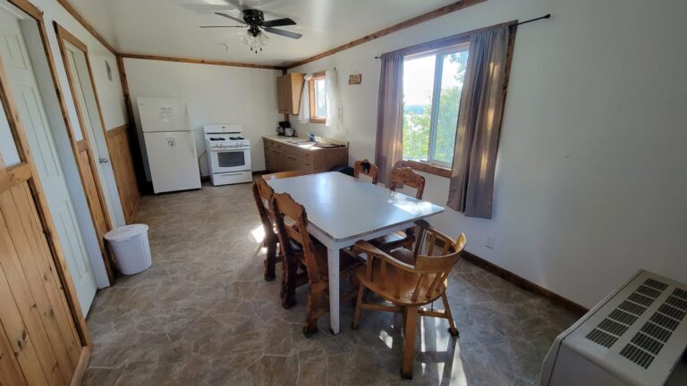 It's hard to leave this peaceful dining area after your morning coffee!