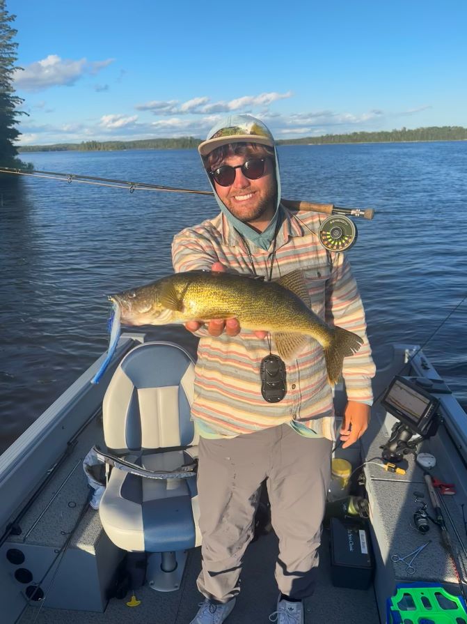 Sunset fishing at Separation Lake Lodge!