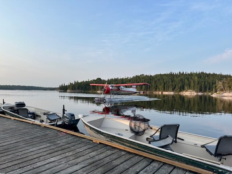 Arrive in style by Plane in a private bay